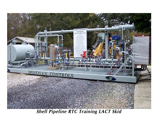 Shell Pipeline RTC Training LACT Skid